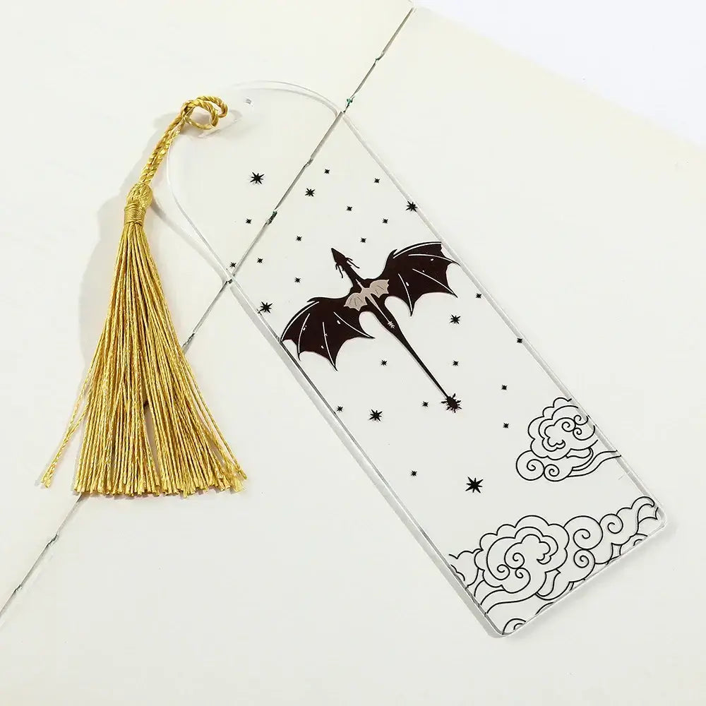 Dragon-themed Anime Bookmarks Set - Perfect Gift for Book Lovers of All Ages!