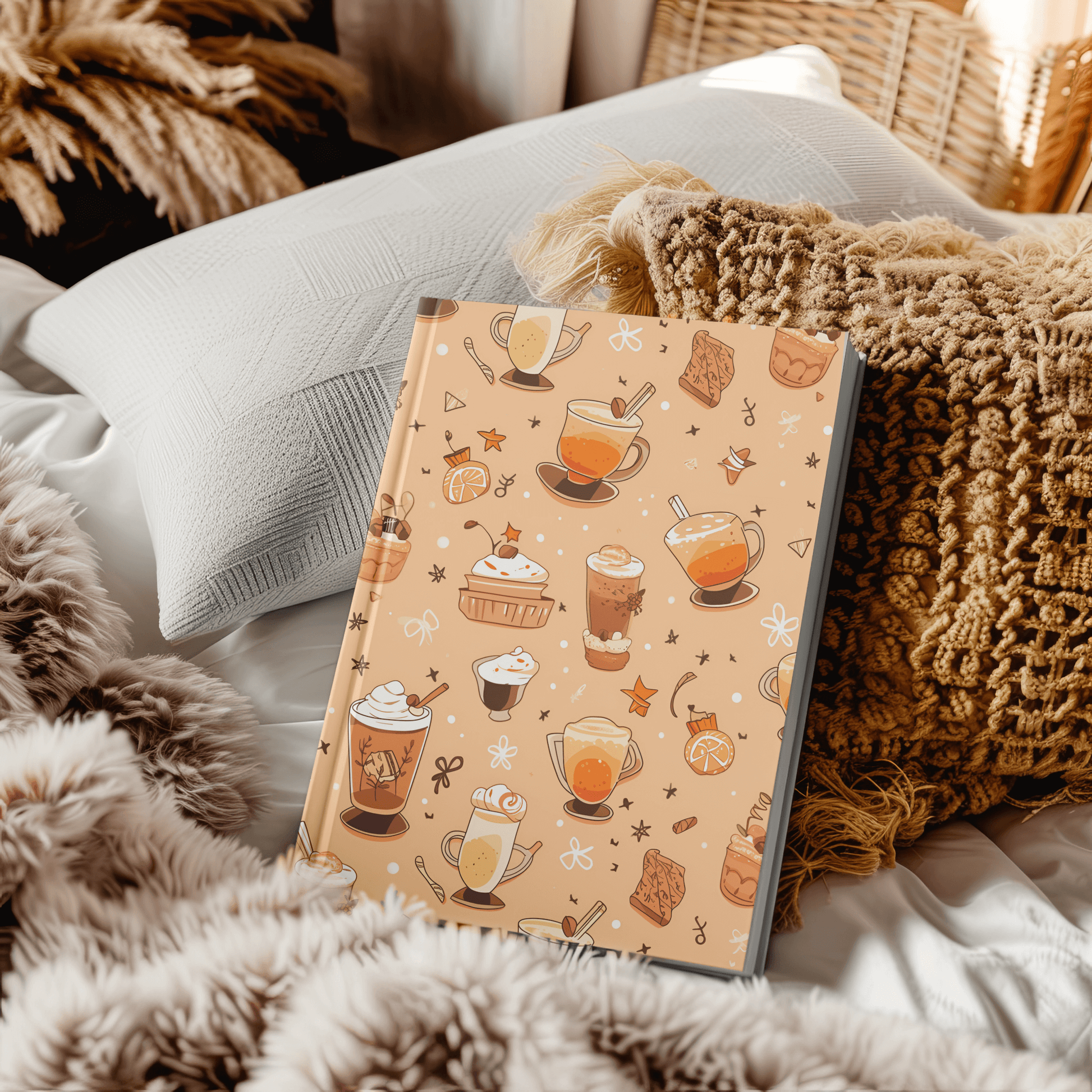 Fall Drink Cozy Sketchbook – Perfect for Creative Autumn Vibes