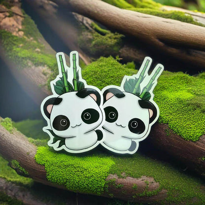 Adorable Panda Sticker - Cute, Durable, Perfect for All Surfaces
