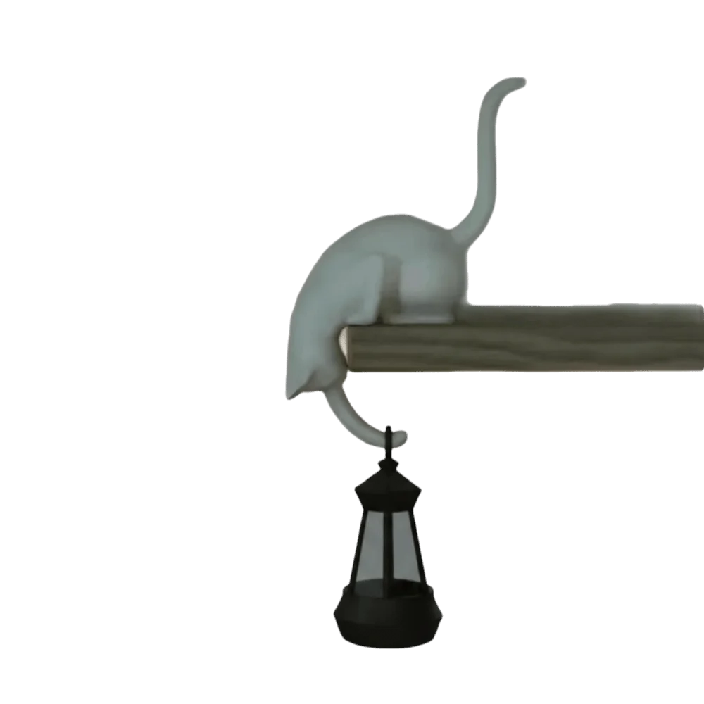 Charming Cat-Shaped Wall Hook - Whimsical Key Rack & Stylish Office Organizer