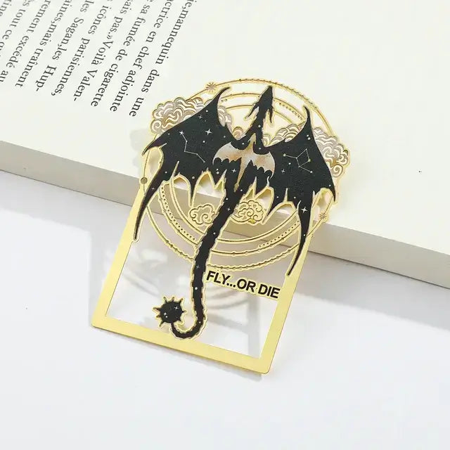 Dragon-themed Anime Bookmarks Set - Perfect Gift for Book Lovers of All Ages!