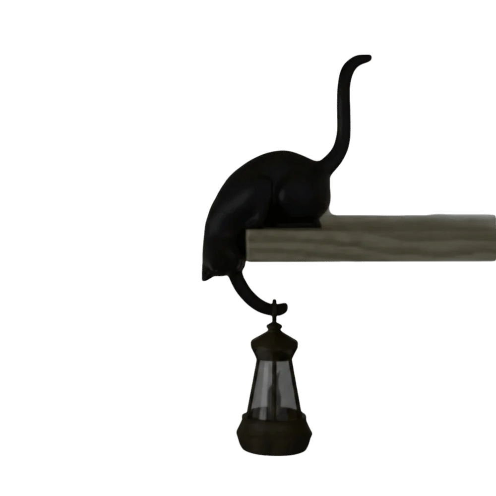Charming Cat-Shaped Wall Hook - Whimsical Key Rack & Stylish Office Organizer