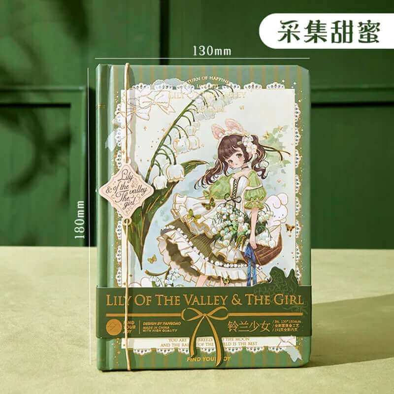 Lily of the Valley Girl Hardcover Notebook Set