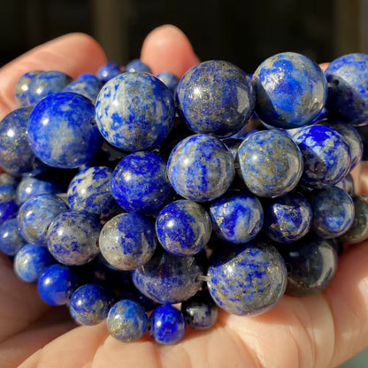 Vibrant Natural Stone Beads for Jewelry Making - Tiger Eye, Lava, Amazonite, Turquoise, Agate & Jasper in 4mm, 6mm, 8mm, 10mm Sizes for Stunning DIY Bracelets and Necklaces
