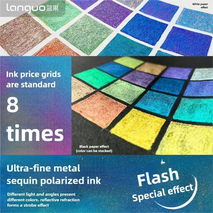 Unleash Your Creativity with the LANGUO Glitter Effects Gel Pen Set - 158 Dazzling Colors for Writing, Drawing, and Crafting!