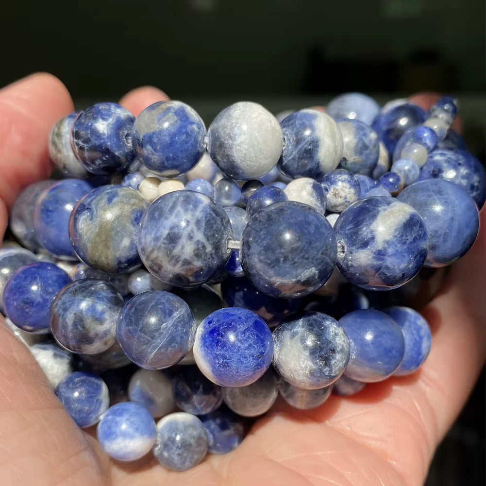 Vibrant Natural Stone Beads for Jewelry Making - Tiger Eye, Lava, Amazonite, Turquoise, Agate & Jasper in 4mm, 6mm, 8mm, 10mm Sizes for Stunning DIY Bracelets and Necklaces