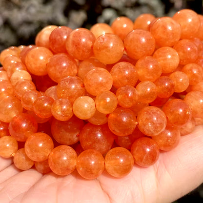 Vibrant Natural Stone Beads for Jewelry Making - Tiger Eye, Lava, Amazonite, Turquoise, Agate & Jasper in 4mm, 6mm, 8mm, 10mm Sizes for Stunning DIY Bracelets and Necklaces