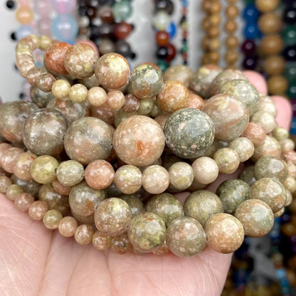 Vibrant Natural Stone Beads for Jewelry Making - Tiger Eye, Lava, Amazonite, Turquoise, Agate & Jasper in 4mm, 6mm, 8mm, 10mm Sizes for Stunning DIY Bracelets and Necklaces