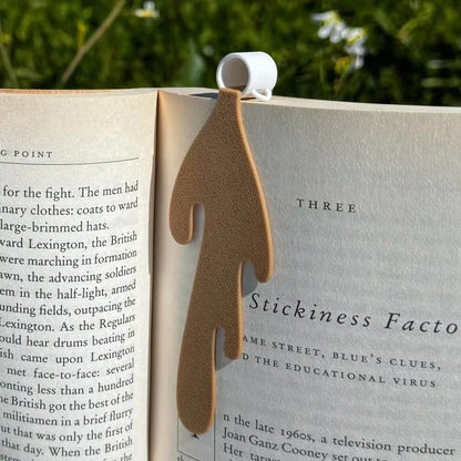Cute Spilled Coffee Corner Bookmark - Fun Reading Accessory & Stationery Must-Have!