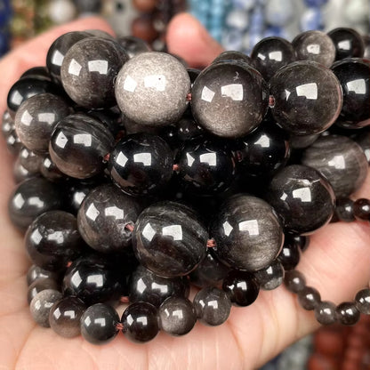 Vibrant Natural Stone Beads for Jewelry Making - Tiger Eye, Lava, Amazonite, Turquoise, Agate & Jasper in 4mm, 6mm, 8mm, 10mm Sizes for Stunning DIY Bracelets and Necklaces
