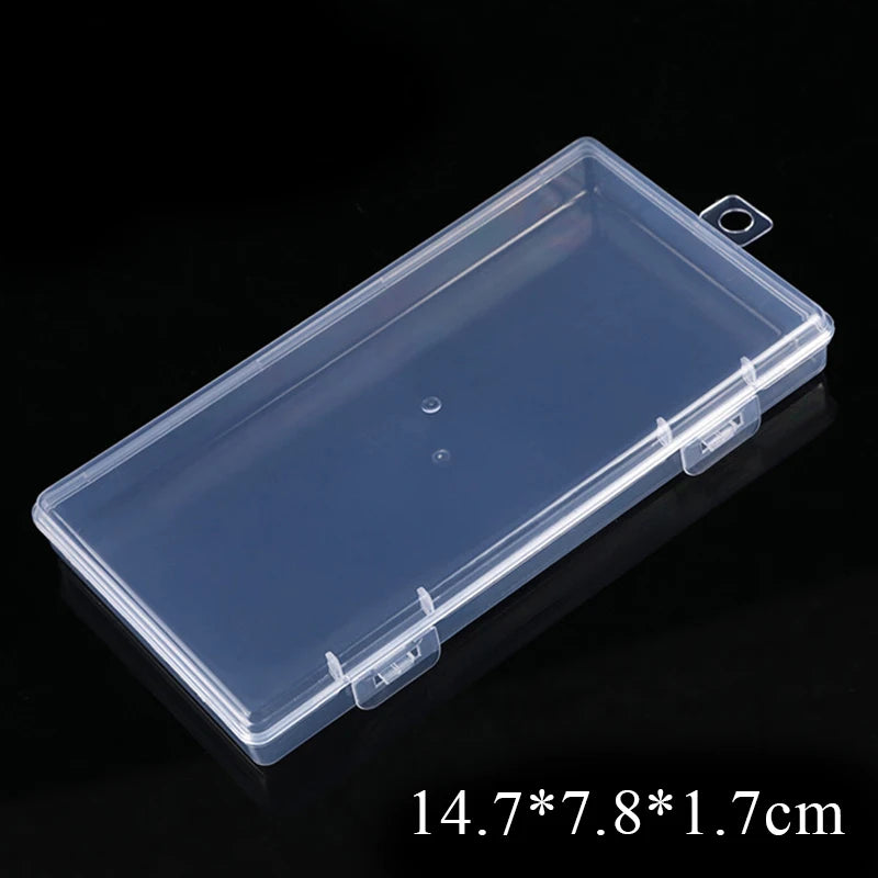 Elevate Your Workspace with Our Stylish Transparent Desktop Storage Box for Stickers and Craft Supplies