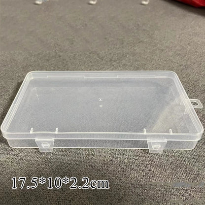 Elevate Your Workspace with Our Stylish Transparent Desktop Storage Box for Stickers and Craft Supplies