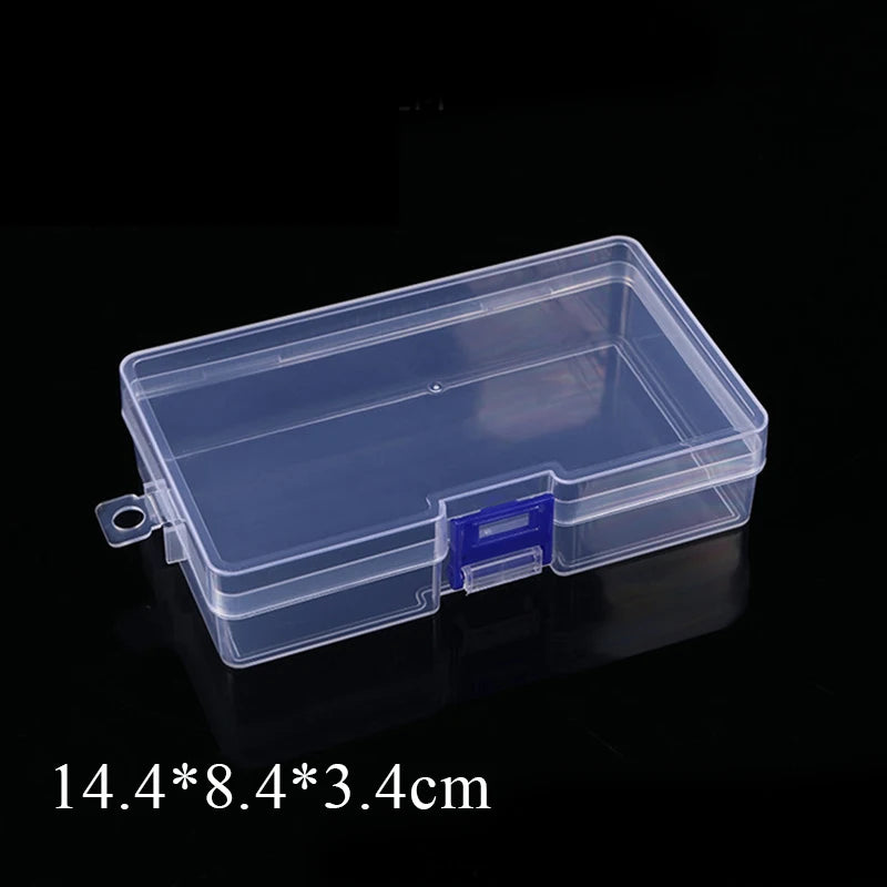 Elevate Your Workspace with Our Stylish Transparent Desktop Storage Box for Stickers and Craft Supplies