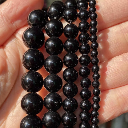 Vibrant Natural Stone Beads for Jewelry Making - Tiger Eye, Lava, Amazonite, Turquoise, Agate & Jasper in 4mm, 6mm, 8mm, 10mm Sizes for Stunning DIY Bracelets and Necklaces
