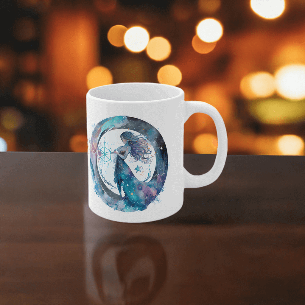 Aquarius coffee mug relax