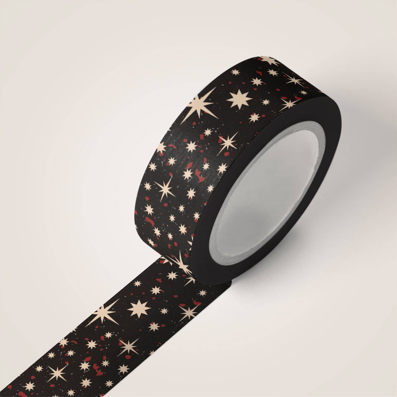 Peppermint Stars Washi  - Add a touch of magic, mystery and festivity!